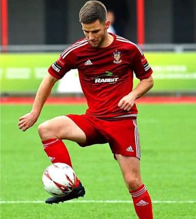 Matt Axell playing for Worthing last season