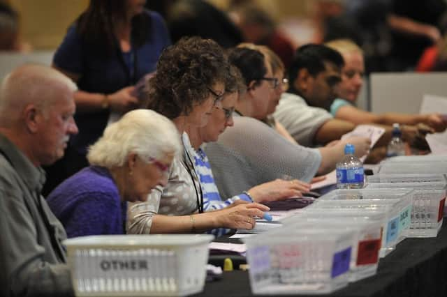 General Election Count Eastbourne