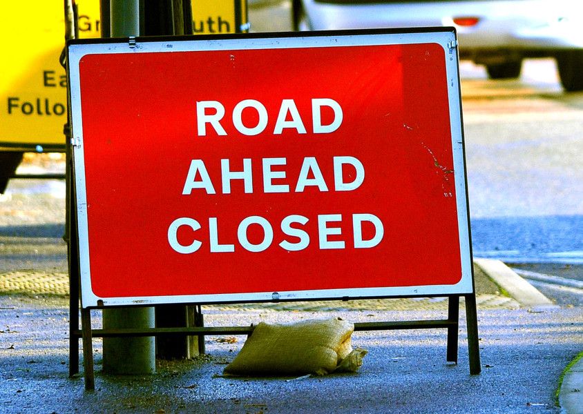 Road closures across West Sussex in coming weeks