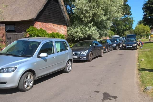 Abandoned cars on Elms lane. Picture supplied by Phil Bell