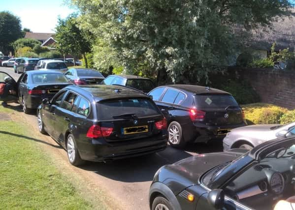 Abandoned cars on Elms lane. Picture supplied by Phil Bell