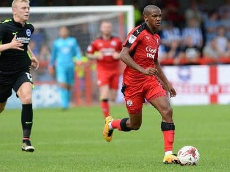 Lewis Young in action.
Picture by Phil Westlake (PW Sporting Photography)