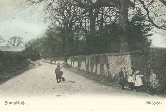 The road to Church Farm