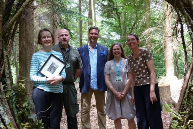 The gardens were opened on Thursday by Dame Helen Ghosh (left). Picture: National Trust