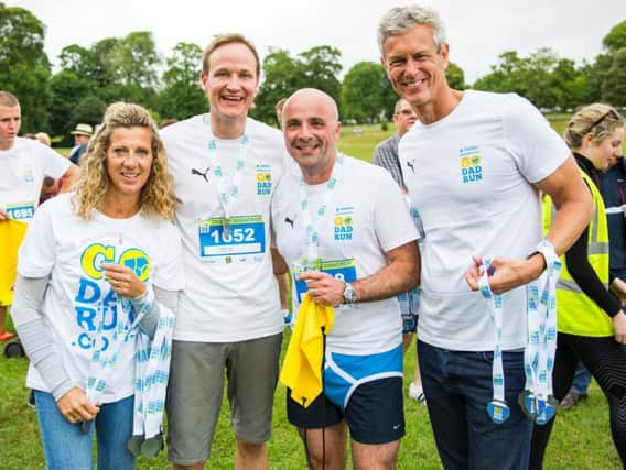 Sally Gunnell and Mark Foster (Credit: Hugo Michiels Photography)