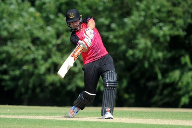 Horsham T20 2nd game. Sussex (batting) v Chris Nash Invitation XI. Chris Nash. Pic Steve Robards. Pic SR1714784 SUS-170626-091954001