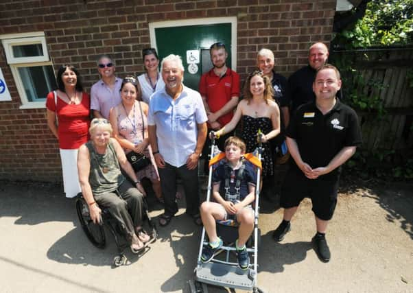 Parents attended the official opening at Tilgate Nature Centre. Picture: Jon Rigby