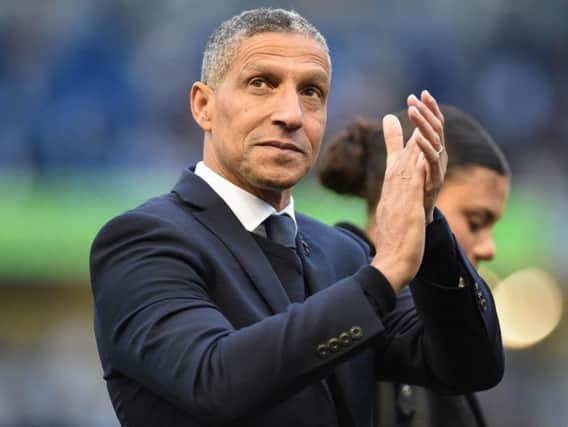 Albion manager Chris Hughton. Picture by Phil Westlake (PW Sporting Photography)