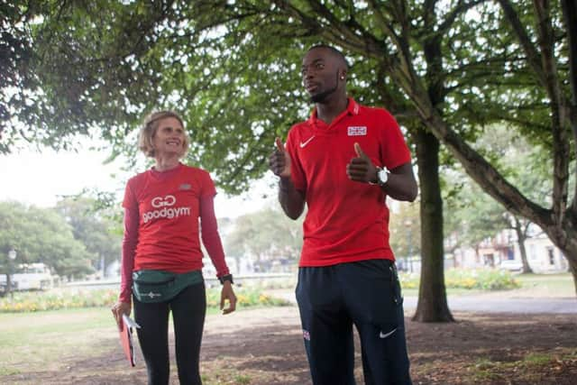 The launch of GoodGym Brighton