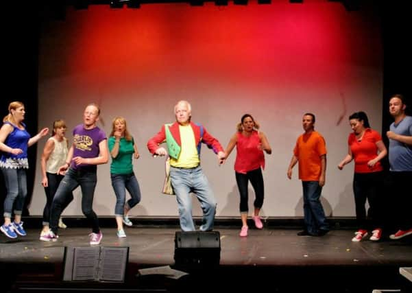 Wick Theatre Company's cast of Godspell