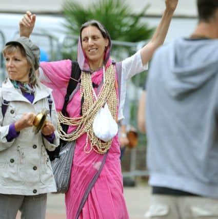 Festival of Chariots (Rathayatra) in Memorial Gardens, Crawley. Pic Steve Robards SR1716315 SUS-170717-125219001