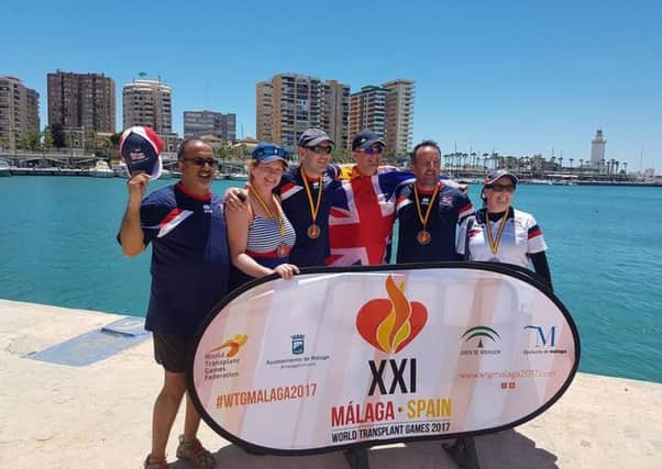 The British kayak team took home medals at the games