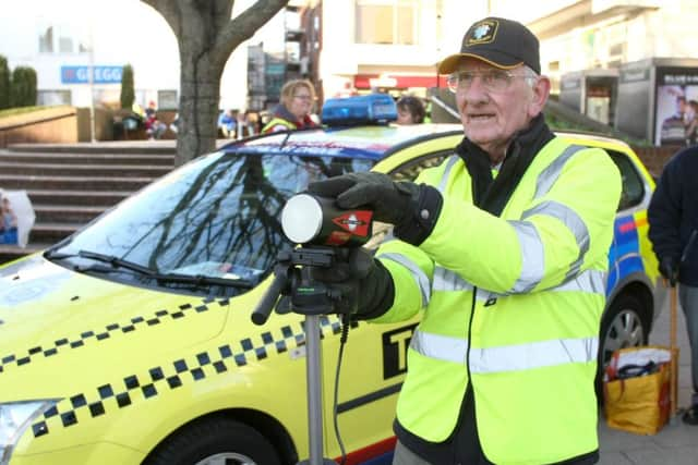 David Wakefield, coordinator of Worthing Community Speedwatch. Photo by Derek Martin