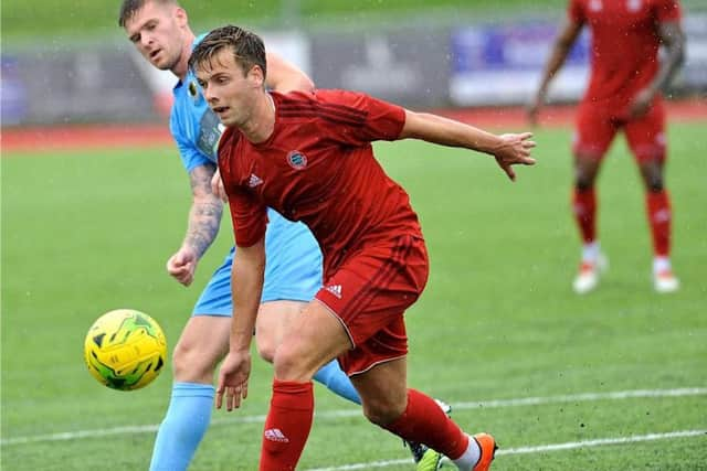 Action from Worthing's friendly with Horsham on Saturday. Picture by Stephen Goodger