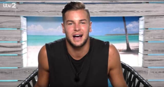 Chris Hughes starred in this year's Love Island