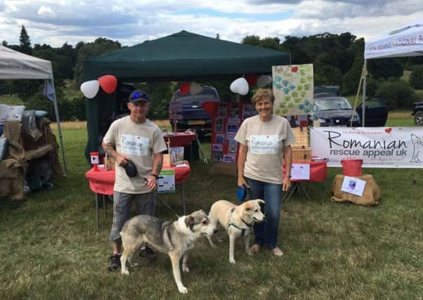 Moppey and Mouse with Lesley and Patrick Dunkinson