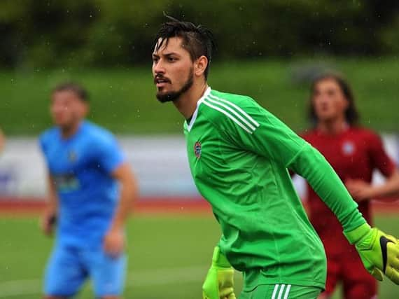 Lucas Covolan in action for Worthing during pre-season. Picture by Stephen Goodger