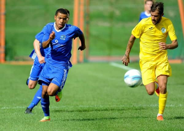 Southern Combination League, Premier Division: Broadbridge Heath v Chichester City.. Pic Steve Robards SR1718864 SUS-170814-131326001