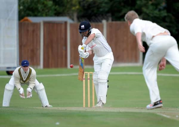 Roffey (batting) v Cuckfield. Theo Rivers. Pic Steve Robards SR1718527 SUS-170813-121746001