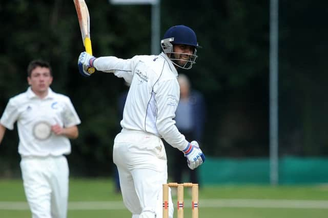 Roffey (batting) v Cuckfield. Rohit Jagota. Pic Steve Robards SR1718512 SUS-170813-121639001