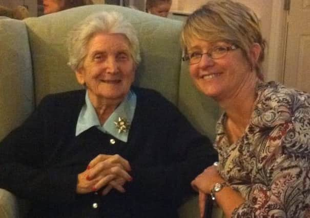 Nikki  Winter and her mum Audrey Betteridge