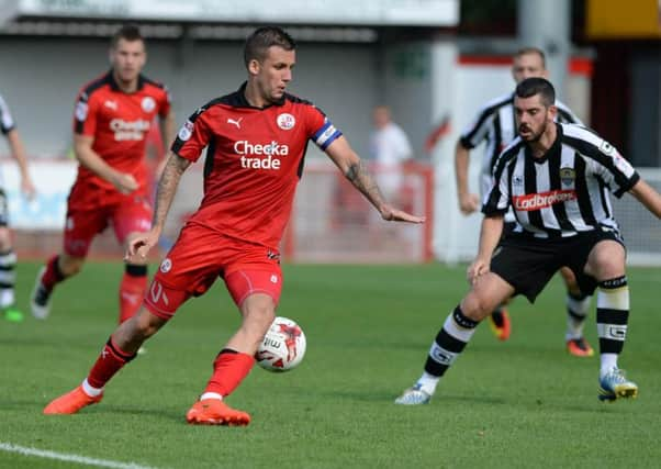 Crawley skipper Jimmy Smith