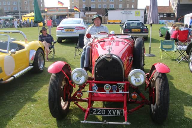 Bexhill 100 car show on The Polegrove. Photo by Roberts Photographic. SUS-170829-064729001