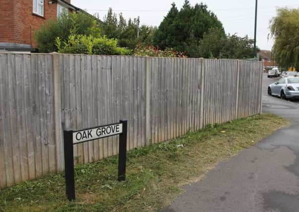 Scene of suspected murder in Oak Grove, Bognor. Pic: Eddie Mitchell