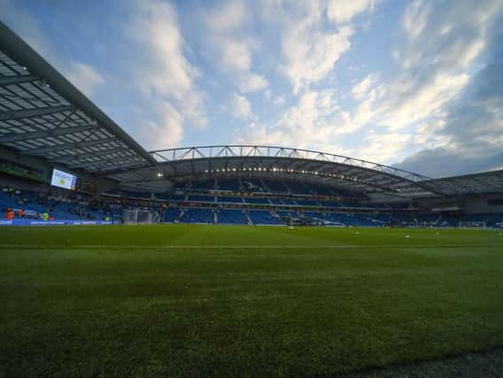 The Amex Stadium.