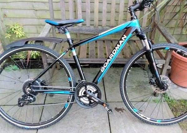 One of the stolen bikes. Sussex Police picture