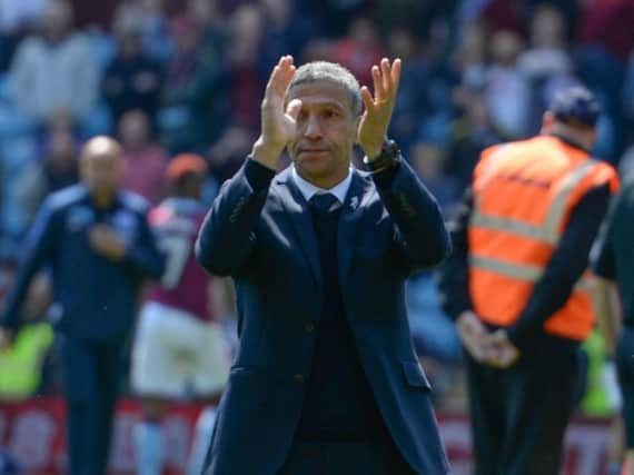 Brighton & Hove Albion manager Chris Hughton. Picture by PW Sporting Pics