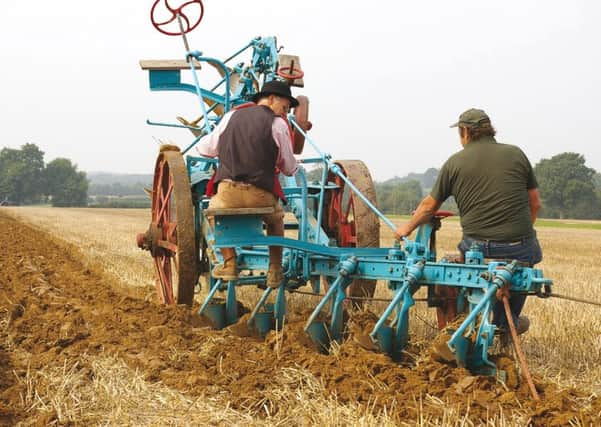 Robert Jamesons steam winched plough