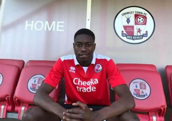 Crawley Town loan signing Ibrahim Meite