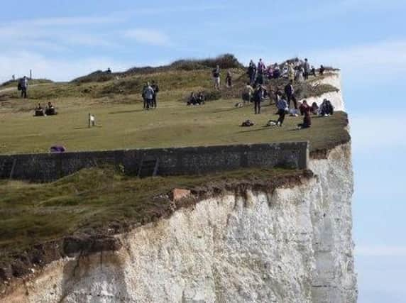 Brian Durrant said he was amazed no one was warning the young people to stay away from the edge