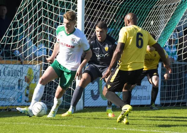 The Rocks look for a breakthrough against Gloucester / Picture by Tommy McMillan