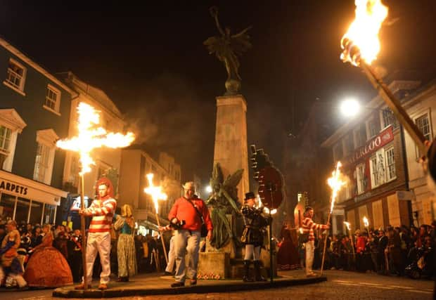 People are being asked to choose local fireworks displays instead of travelling to Lewes on Bonfire Night. Photo by Cripps Photography.