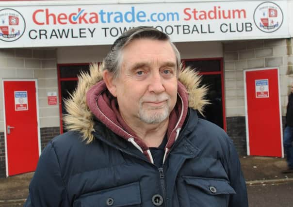 Crawley Town fan and columnist Geoff Thornton SUS-150216-151358002