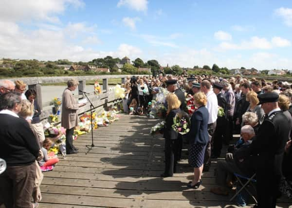 An airshow memorial event