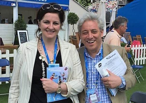 Caroline Ansell and John Bercow