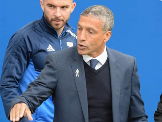 Brighton manager Chris Hughton. Picture by Phil Westlake (PW Sporting Photography)