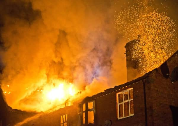 Crawley Down house fire. All pictures Eddie Howland