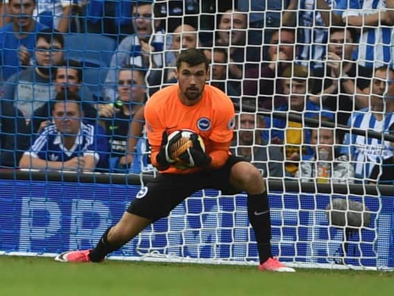 Mathew Ryan. Picture by Phil Westlake (PW Sporting Photography)