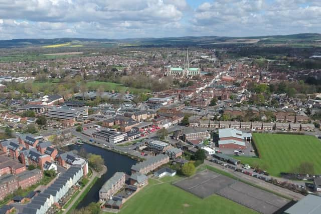 Chichester Southern Gateway aerial view