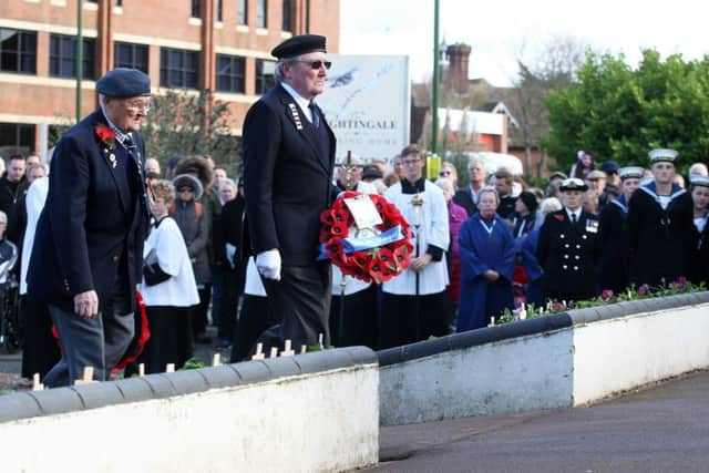 DM17111209a.jpg Littlehampton remembrance. Photo by Derek Martin Photography. SUS-171211-222153008