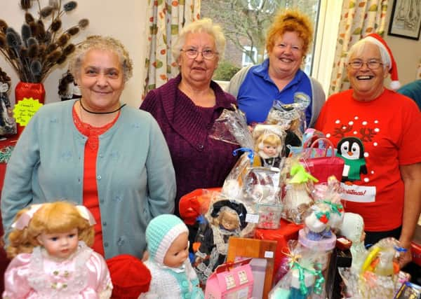 Southlanders chairman Ann Martin, second right, with volunteers. Pictures: Steve Robards SR1727915