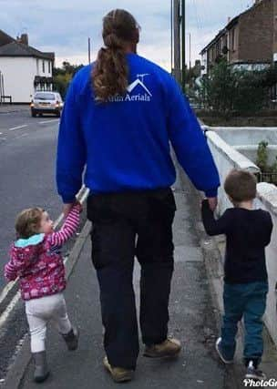 Mike's last haircut was halted by his wife going into labour unexpectedly